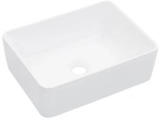 vidaXL Νιπτήρας Λευκός 40 x 30 x 13 εκ. Κεραμικός
