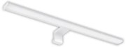 Απλίκα Φωτιστικό Τοίχου Μπάνιου LED 12W IP44 4000K 60x12 Lumen-3-601210-Λευκό 3-601210