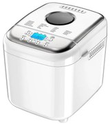 Αρτοπαρασκευαστής Crown CBM-6511, 600W, 1l, 19 προγράμματα, Χρονόμετρο, οθόνη LCD, Μνήμη, Λευκό