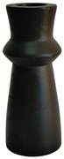 NUBIA ΒΑΖΟ ΞΥΛΟ ΜΑΥΡΟ 12x12xH29cm - 032268