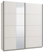 Ντουλάπα Gard 200 OG με Καθρέφτη Λευκό 195x61x218 εκ. 195x61x218 εκ.