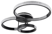 Φωτιστικό Οροφής Diamond 61114 Led 100W Φ30x40x50cm Black GloboStar