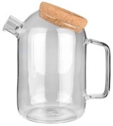 ESTIA ΚΑΝΑΤΑ ΓΥΑΛΙΝΗ 1200ml ΜΕ ΚΑΠΑΚΙ ΦΕΛΛΟΥ