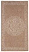 Ψάθινο Χαλί Avanos  8893 White 080 x 150