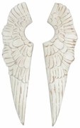 Artekko Angel Διακοσμητικά Φτερά Τοίχου από Μαγνήσιο (31x5x61)cm Σετ/2 Artekko 77904