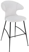 Σκαμπό Μπάρ Time Flies 590-03C5912-3 51x56x112cm Sterling-Black Umage