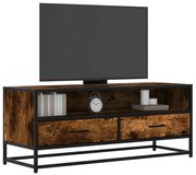 ντουλάπι τηλεόρασης vidaXL Καπνιστή δρυς 100x34,5x40 cm