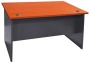 Γραφείο Επαγγελματικό Sienna 150x75x74 Γκρι-Κεράσι