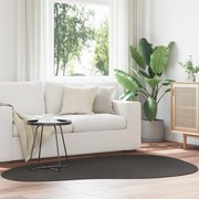 vidaXL Χαλί "HUARTE" με Κοντή Πέτρα και Πλενόμενο Ανθρακί 140x200 εκ.