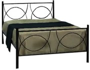 MetalFurniture  Κρεβάτι Μεταλλικό MetalFurniture Κούπα 110x190 Με Επιλογή Χρώματος BEST-750162