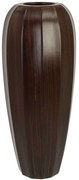 Βάζο Μπόμπα 15-00-22507-35 Φ14x40cm Brown Marhome Ceramic