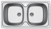 Maidsinks by Pyramis Bradford Σατινέ Ανοξείδωτος Νεροχύτης 80 cm
