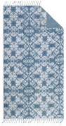 Πετσέτα Θαλάσσης - Παρεό Brilliant Blue Nef-Nef Θαλάσσης 90x170cm Cotton-Polyester