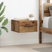 Κομοδίνο Παλαιό ξύλο 35 x 35 x 20 εκ Επεξεργασμένο ξύλο