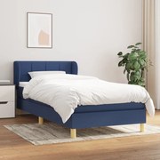 ΚΡΕΒΑΤΙ BOXSPRING ΜΕ ΣΤΡΩΜΑ ΜΠΛΕ 90X200 ΕΚ.ΥΦΑΣΜΑΤΙΝΟ 3126779