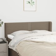 vidaXL Κεφαλάρι με Πτερύγια Taupe 147x16x78/88 εκ. Υφασμάτινο