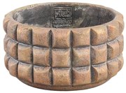 Κασπώ PTMD William από τσιμέντο, με ανάγλυφο σχέδιο και διαστάσεις 18x10cm