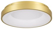 Φωτιστικό Οροφής Πλαφονιέρα Salem 61235 Led 75W Φ45cm Gold GloboStar