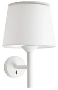 Φωτιστικό Τοίχου - Απλίκα Savoy 20300-92 E27 max 15W White Faro Barcelona