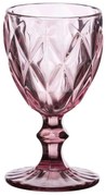 Ποτήρι Κρασιού Kare 52.702.54 230ml Purple Cryspo Trio Glass