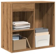 vidaXL Ντουλάπι καλλυντικών Artisan Oak 80x40x75cm Κατασκευασμένο ξύλο