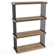 ALFA SET  Βιβλιοθήκη Alfaset Domino 120x160x35cm BEST-17210205158