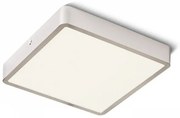 Πλαφονιέρα Φωτιστικό Οροφής Led HUE SQ H3,4 Φ22,8 Rendl R12818 Ασημί