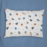 Μαξιλαροθήκη Παιδική Zoo 29 Multi DimCol 50Χ70 100% Cotton Flannel
