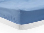 Heinner HR-SHEET180-BLU Σεντόνι Μονό Βαμβακερό σε Μπλε Χρώμα 180x200cm