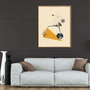 Πίνακας σε Plexiglass με Θέμα &#8220;Μπαλαρίνα&#8221; σε ξύλινη Κορνίζα - 120cmx80cm