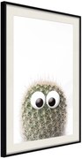 Αφίσα - Funny Cactus II - 40x60 - Μαύρο - Με πασπαρτού