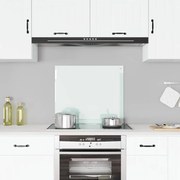 vidaXL Πλάτη Κουζίνας Λευκή 70 x 60 εκ. από Ψημένο Γυαλί