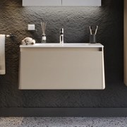 Πάγκος BELLA Μπεζ MDF 18mm Λάκα 80 S3EL080SBM 81x46.5x46cm S3BEL080SBM