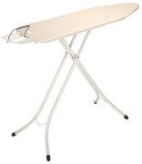 Τραπέζι σιδερώματος Brabantia B 1003333, 124x38 cm, 7 θέσεις ρύθμισης, υποδοχή σίδερου, Ekru