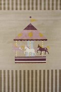 Χαλί Παιδικό Bambino Carousel 7580 Beige-Pink Ezzo 160X230cm