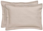 Ζεύγος Μαξιλαροθήκες Καπιτονέ (50x70) Das Home 9634 Taupe