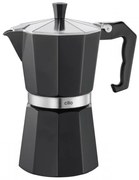 Καφετιέρα Espresso Classico 321326 9x20cm 6cups Black Cilio Αλουμίνιο