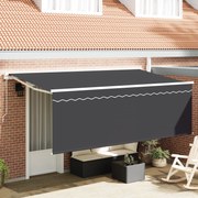 vidaXL Σκηνίτσα Αναδιπλούμενη Ανθρακί 400 x 200 cm ύφασμα