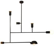 HL-3525-6 RODNEY BLACK PENDANT