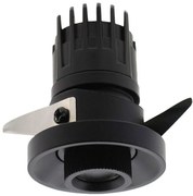 Σποτ Χωνευτό VK/04264/B/W Φ4,3x5cm Led 180Lm 2W 3000K Black VKLed Στρόγγυλο