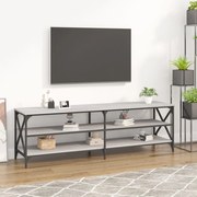 vidaXL Έπιπλο Τηλεόρασης Γκρι Sonoma 160 x 40 x 50 εκ. Επεξεργ. Ξύλο