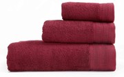 Πετσέτα Life 1127 Bordo Nef Nef Face 50x90cm 100% Βαμβάκι