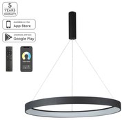 Γραμμικό Φωτιστικό SE LED SMART 80 AMAYA PENDANT BLACK Δ5 - 51W - 100W - 77-8139