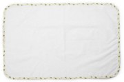 Σελτεδάκι Αδιάβροχο 62 50X80 White-Green DimCol 50x80cm 100% Βαμβάκι