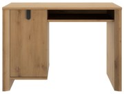 Lugano γραφείο με 1 πόρτα 110x56x77εκ. Artisan Oak