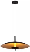 Φωτιστικό Κρεμαστό Lucide 30461-09-30 VULCAN Μαύρο Ματ (Black Mat)|Χρυσό Χρώμα (Gold Coloured) 3000 K