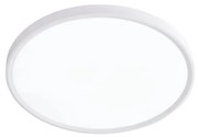 Πλαφονιέρα οροφής LED 18W 3CCT by switch on base σε λευκή απόχρωση D:23x2,5cm 42036-E-White