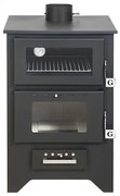 Σόμπα ξύλου MG 450 14,6kW GEKAS STOVES 106 Μαύρο