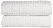 KING SIZE ΚΑΛΟΚΑΙΡΙΝΗ ΚΟΥΒΕΡΤΑ 260x250cm KENTIA - ILLUSION 00 (WAFFLE)
