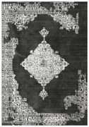 ΧΑΛΙ ΣΑΛΟΝΙΟΥ VINTAGE ΜΕ ΚΡΟΣΙΑ JOSIANE ΓΚΡΙ HM7675.12 160X230 εκ.